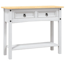 Wandtafel Mexicaans Grenenhout Corona-Stijl 90X34,5X73 Cm Wit