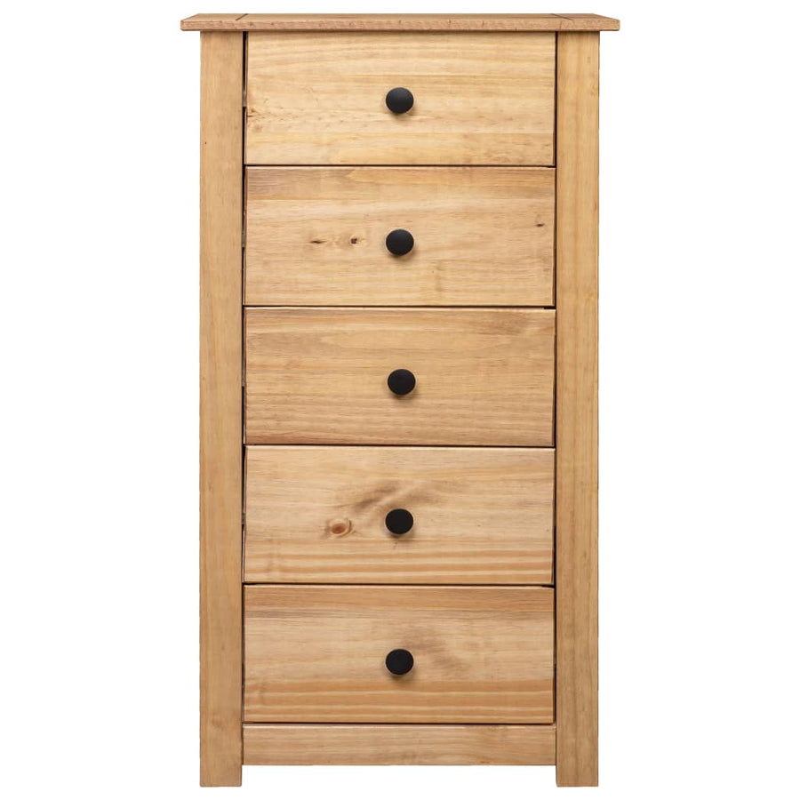 Dressoir Panama Range 46X40X89 Cm Grenenhout Bruin