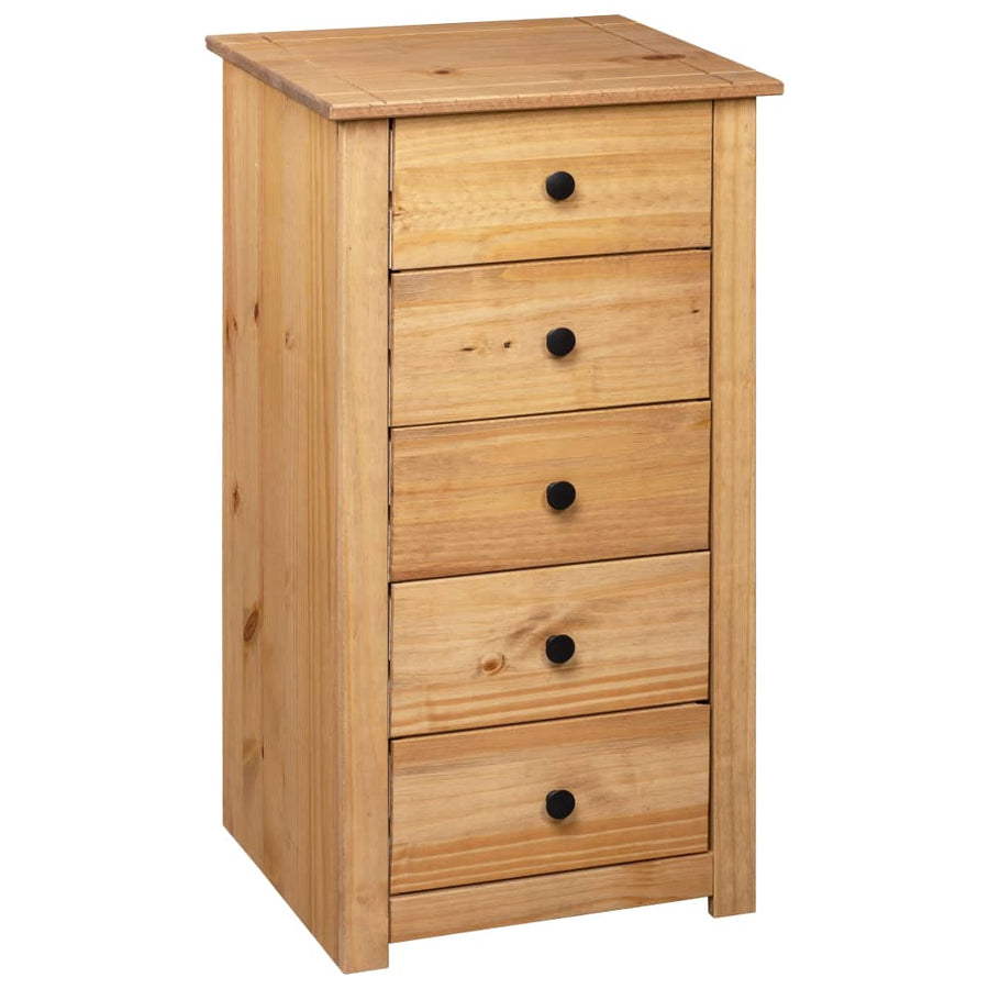 Dressoir Panama Range 46X40X89 Cm Grenenhout Bruin