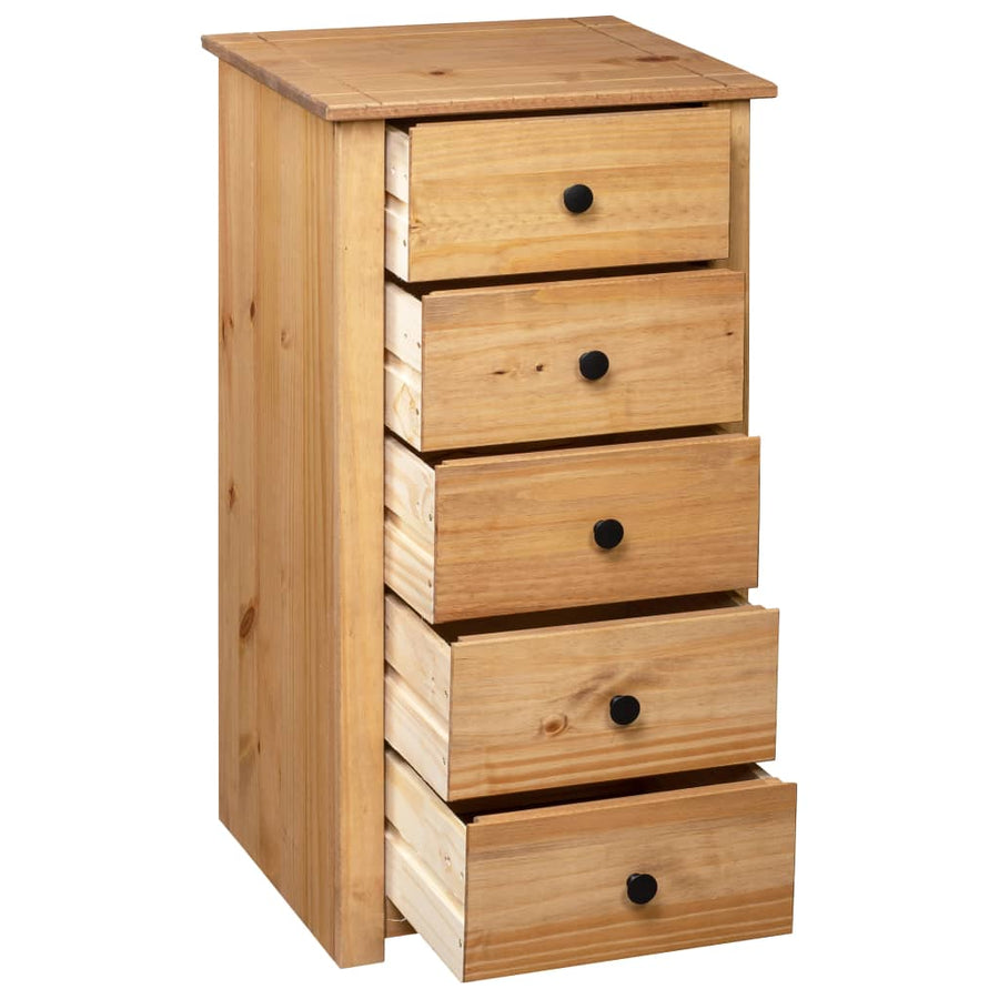 Dressoir Panama Range 46X40X89 Cm Grenenhout Bruin