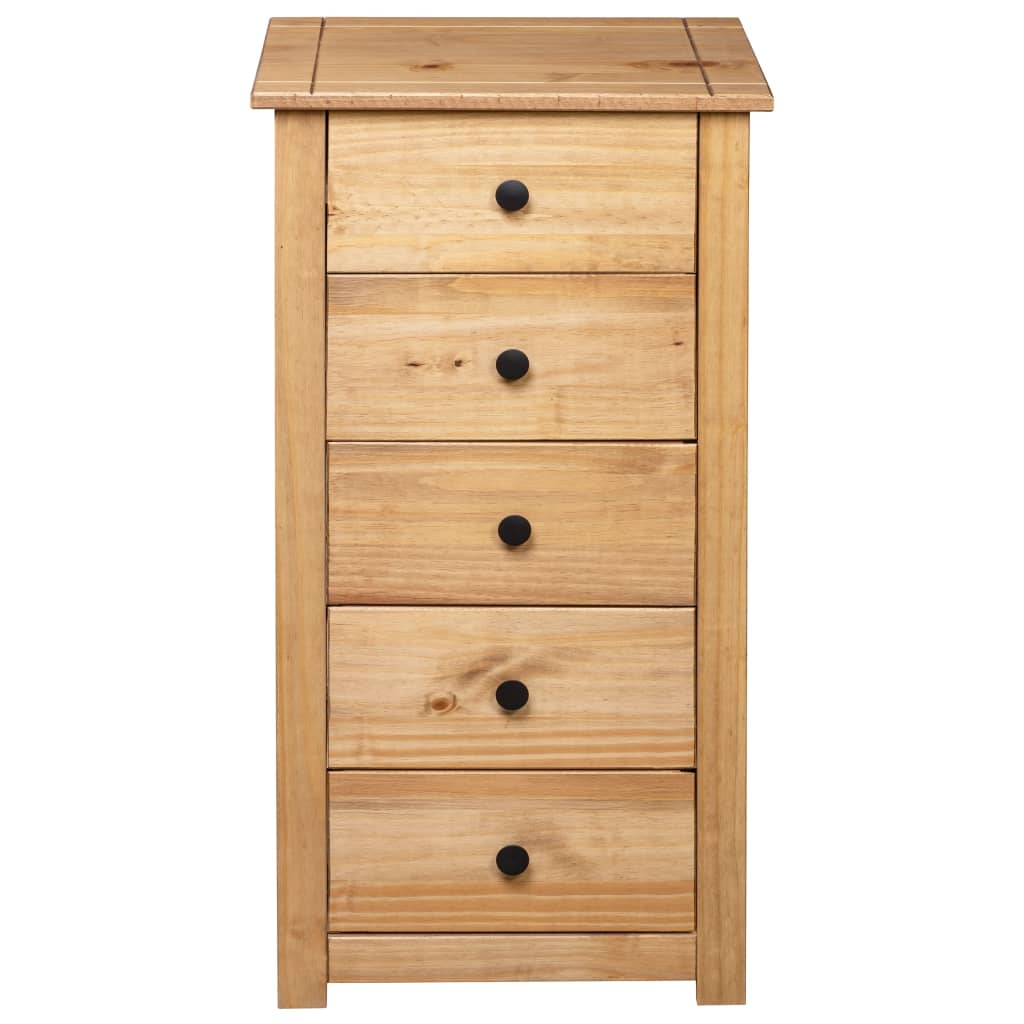 Dressoir Panama Range 46X40X89 Cm Grenenhout Bruin
