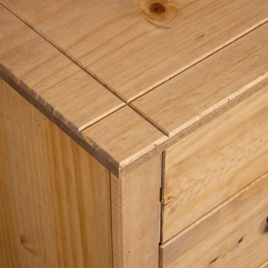 Dressoir Panama Range 46X40X89 Cm Grenenhout Bruin
