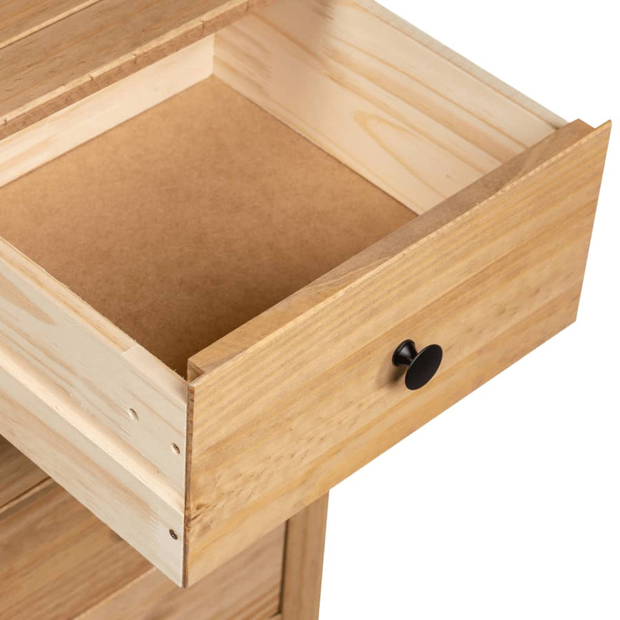 Dressoir Panama Range 46X40X89 Cm Grenenhout Bruin