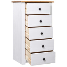 Dressoir Panama Range 46X40X89 Cm Grenenhout Wit
