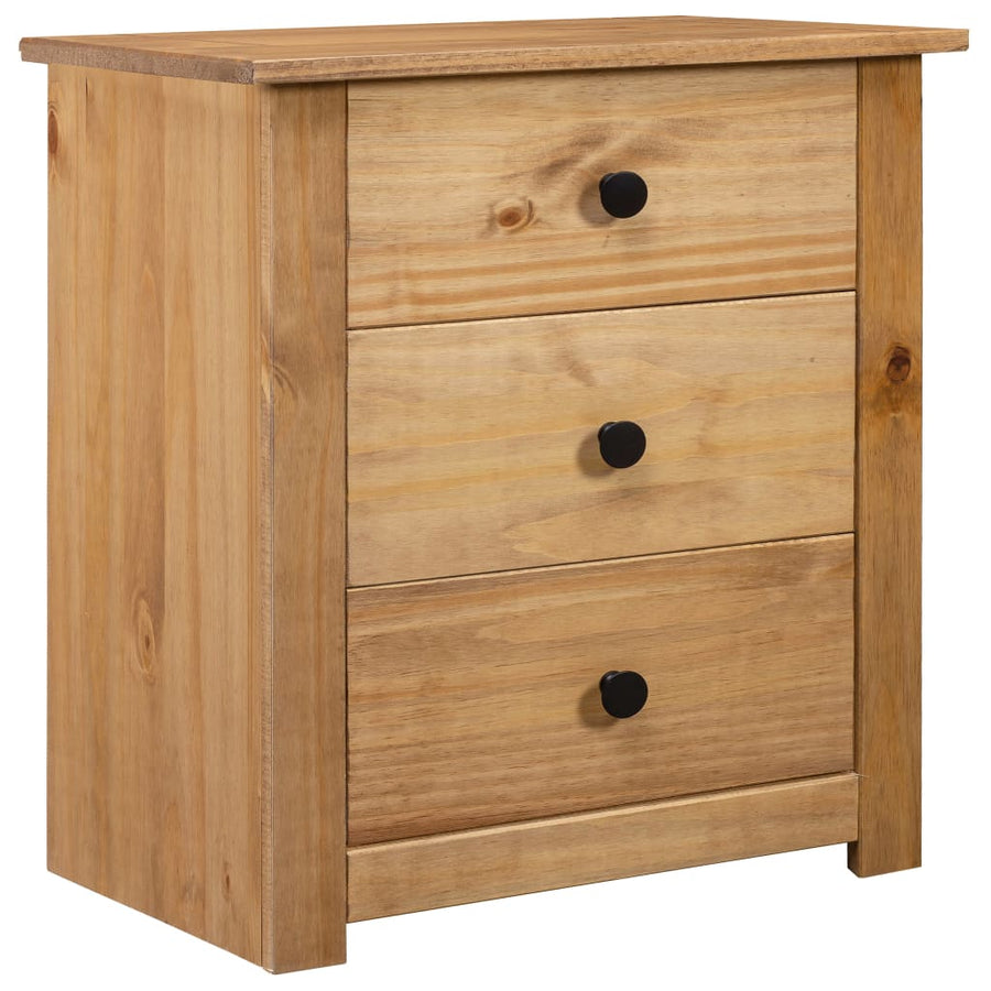 Nachtkastje Panama Range 46X40X57 Cm Grenenhout Bruin