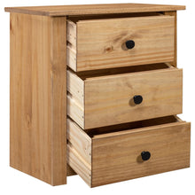 Nachtkastje Panama Range 46X40X57 Cm Grenenhout Bruin