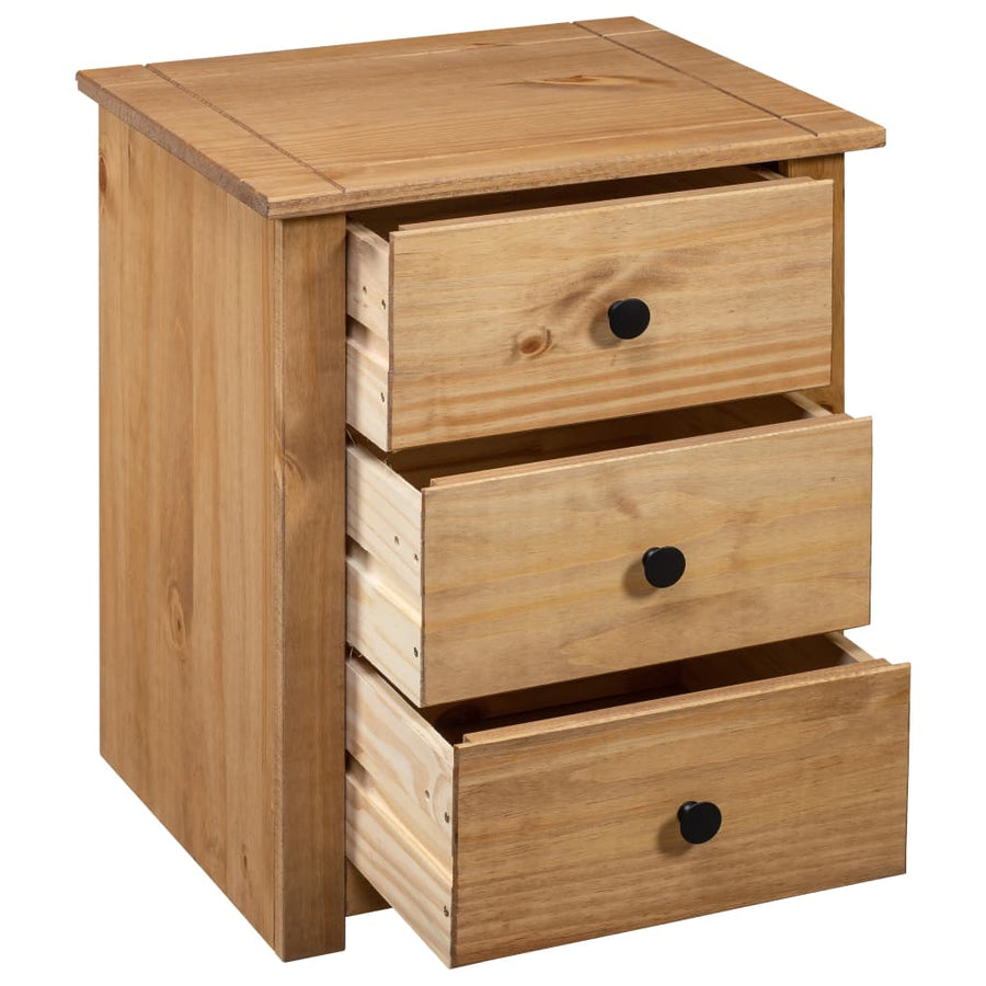 Nachtkastje Panama Range 46X40X57 Cm Grenenhout Bruin