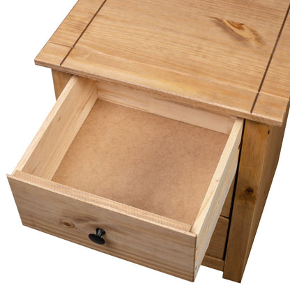 Nachtkastje Panama Range 46X40X57 Cm Grenenhout Bruin