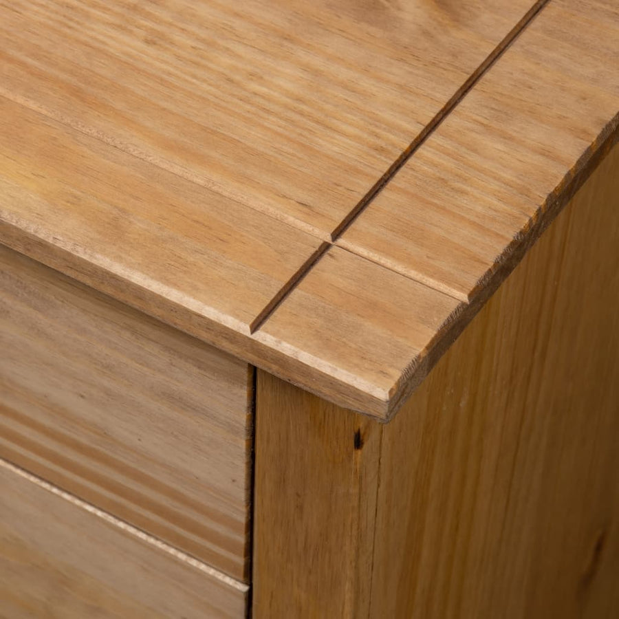 Nachtkastje Panama Range 46X40X57 Cm Grenenhout Bruin