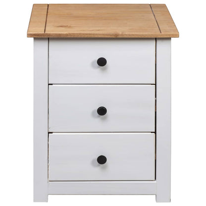 Nachtkastje Panama Range 46X40X57 Cm Grenenhout Wit
