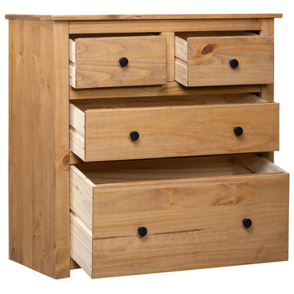 Dressoir Panama Range 80X40X83 Cm Grenenhout Bruin