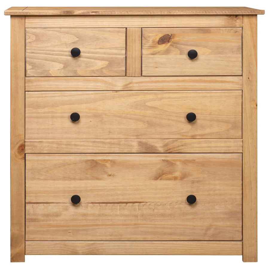 Dressoir Panama Range 80X40X83 Cm Grenenhout Bruin