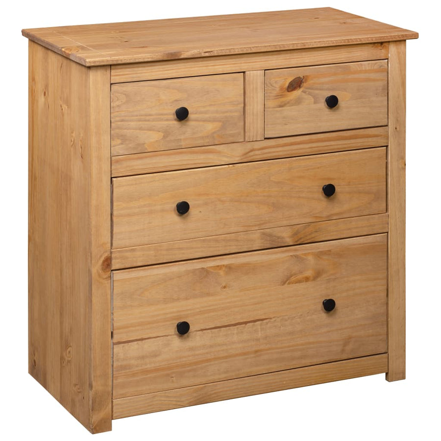 Dressoir Panama Range 80X40X83 Cm Grenenhout Bruin