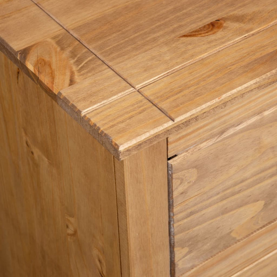 Dressoir Panama Range 80X40X83 Cm Grenenhout Bruin