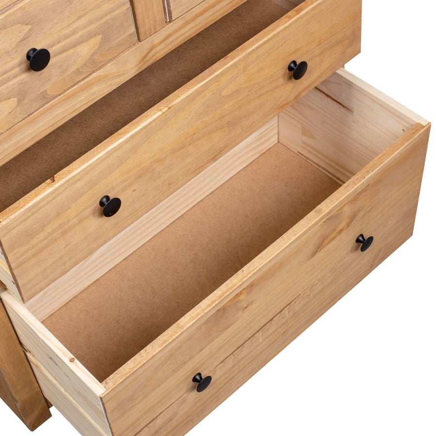 Dressoir Panama Range 80X40X83 Cm Grenenhout Bruin