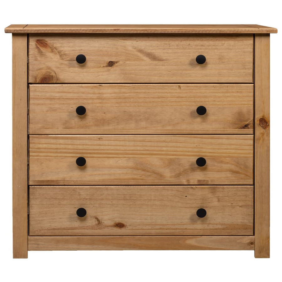 Bijzetkast Panama Range 80X40X73 Cm Grenenhout Bruin