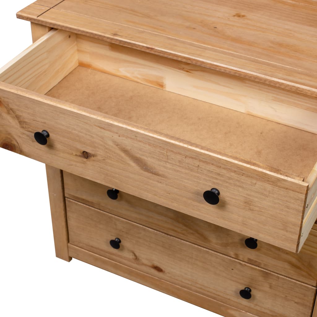 Bijzetkast Panama Range 80X40X73 Cm Grenenhout Bruin