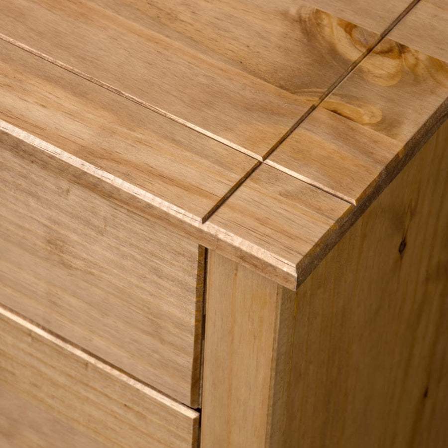 Bijzetkast Panama Range 80X40X73 Cm Grenenhout Bruin