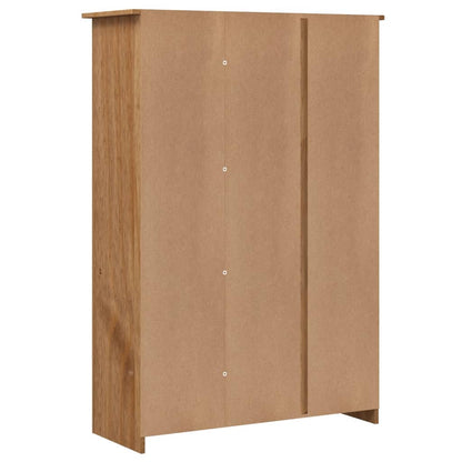 Kledingkast 3 Deuren Panama Range 8X50X7,5 Cm Grenenhout 118 x 50 x 171.5 cm Bruin