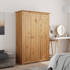Kledingkast 118x50x171,5 cm grenenhout 3 deuren