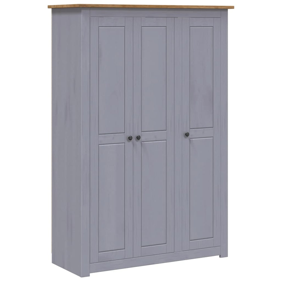 Kledingkast Panama Range 8X50X7,5 Cm Grenenhout 118 x 50 x 171.5 cm Grijs