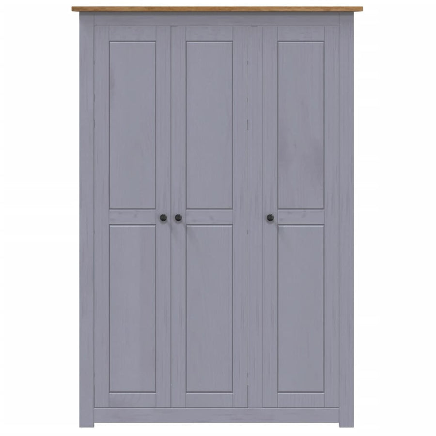 Kledingkast Panama Range 8X50X7,5 Cm Grenenhout 118 x 50 x 171.5 cm Grijs