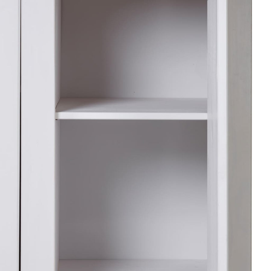 Kledingkast Panama Range 8X50X7,5 Cm Grenenhout 118 x 50 x 171.5 cm Wit