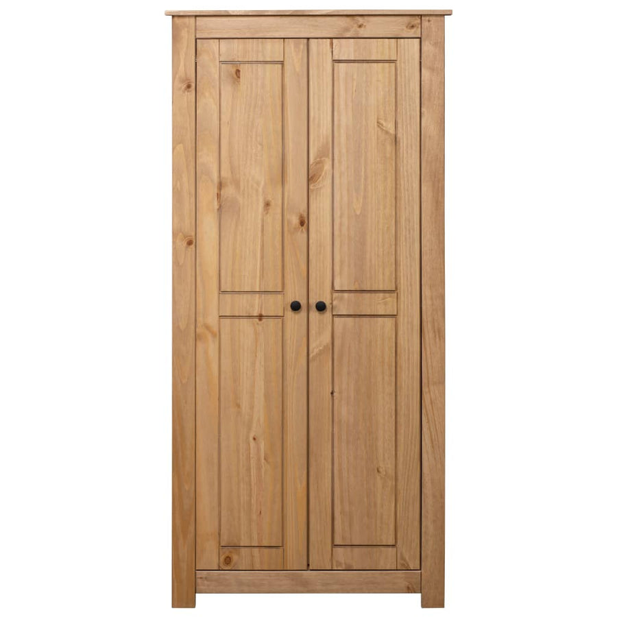 Kledingkast Panama Range 80X50X7,5 Cm Massief Grenenhout 80 x 50 x 171.5 cm Bruin