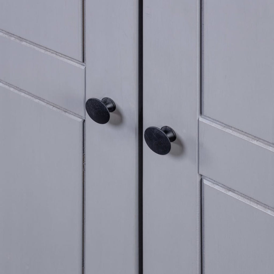 Kledingkast Panama Range 80X50X7,5Cm Massief Grenenhout 80 x 50 x 171.5 cm Grijs