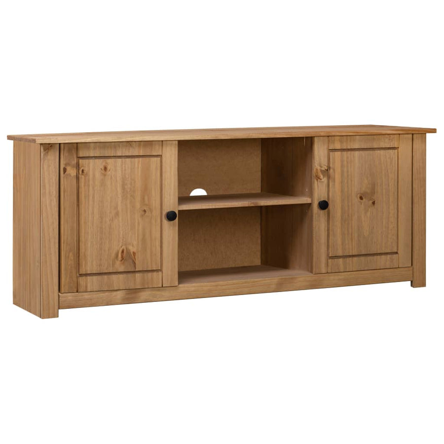 Tv-Kast Panama Range 20X40X50 Cm Massief Grenenhout Bruin