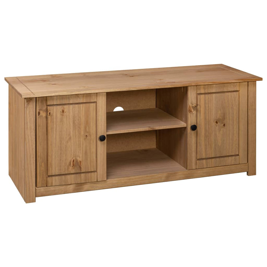 Tv-Kast Panama Range 20X40X50 Cm Massief Grenenhout Bruin