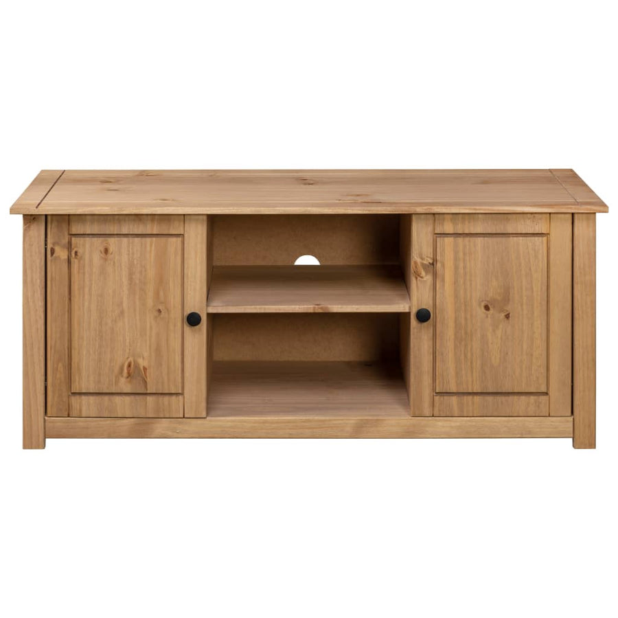 Tv-Kast Panama Range 20X40X50 Cm Massief Grenenhout Bruin