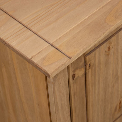 Tv-Kast Panama Range 20X40X50 Cm Massief Grenenhout Bruin