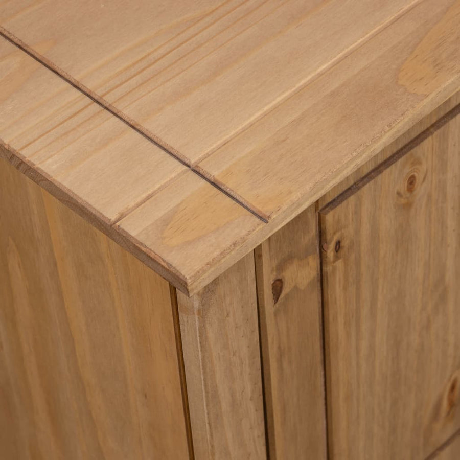 Tv-Kast Panama Range 20X40X50 Cm Massief Grenenhout Bruin