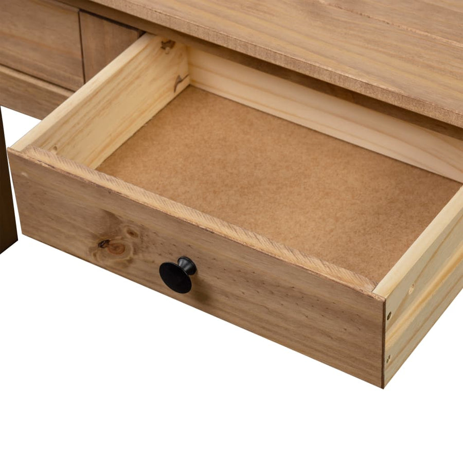 Wandtafel Panama Range 0X40X72 Cm Massief Grenenhout Bruin