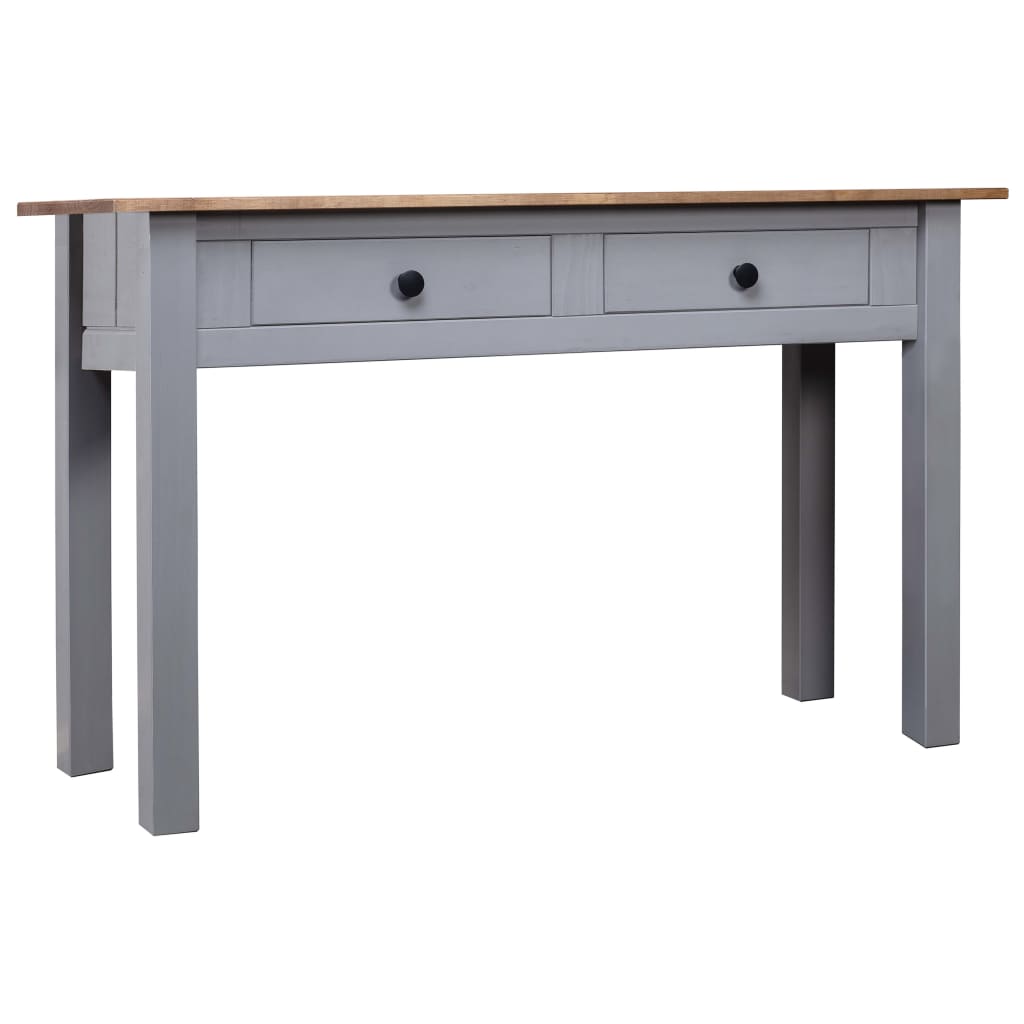 Wandtafel Panama Range 110X40X72 Cm Massief Grenenhout Grijs