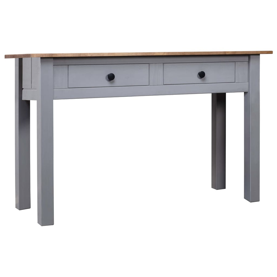Wandtafel Panama Range 110X40X72 Cm Massief Grenenhout Grijs