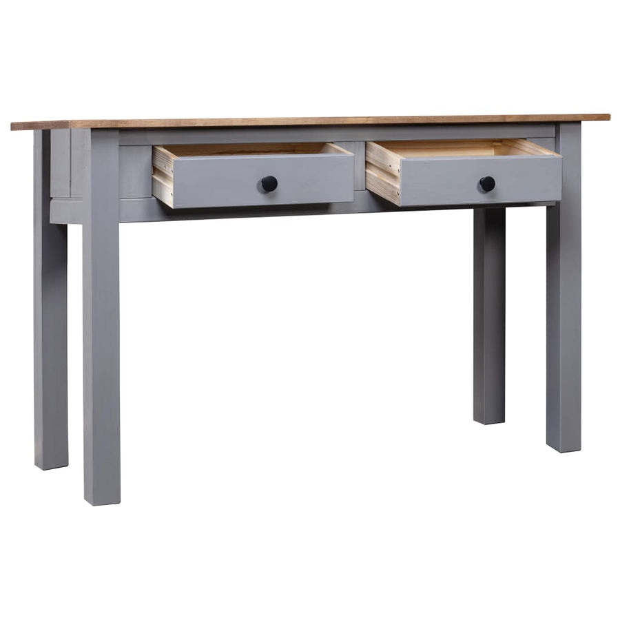 Wandtafel Panama Range 110X40X72 Cm Massief Grenenhout Grijs