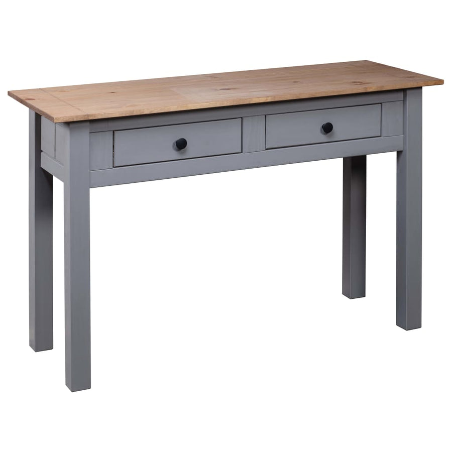 Wandtafel Panama Range 110X40X72 Cm Massief Grenenhout Grijs