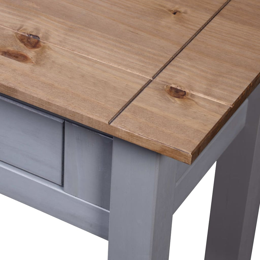 Wandtafel Panama Range 110X40X72 Cm Massief Grenenhout Grijs