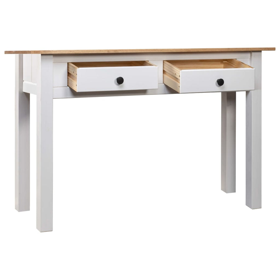 Wandtafel Panama Range 0X40X72 Cm Massief Grenenhout Wit