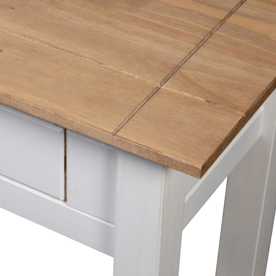 Wandtafel Panama Range 0X40X72 Cm Massief Grenenhout Wit