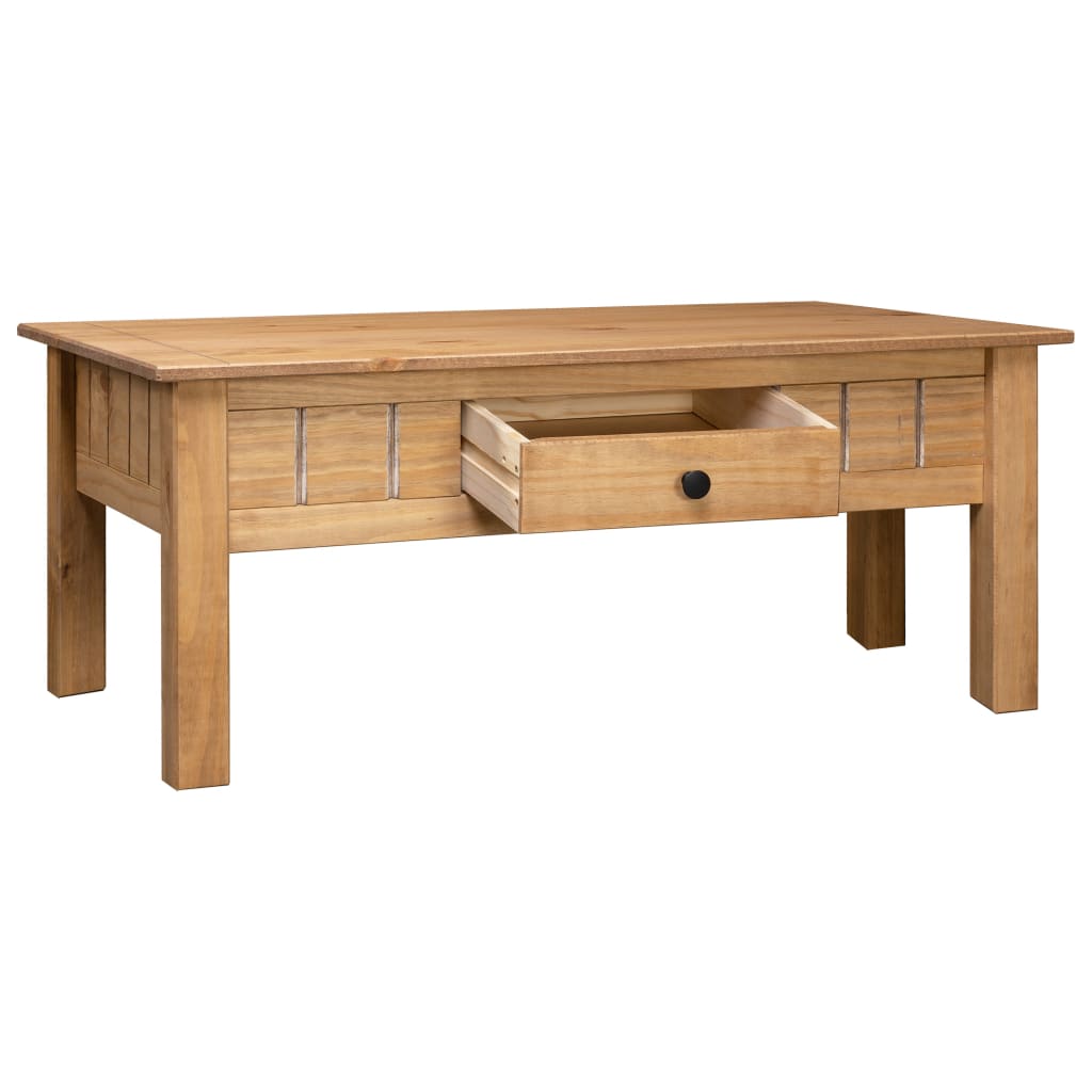 Salontafel Panama Range 00X60X45 Cm Massief Grenenhout Bruin
