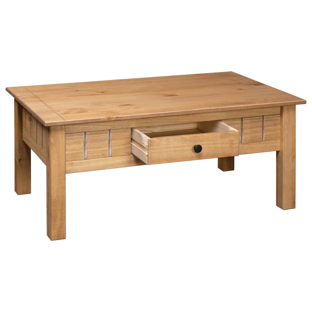 Salontafel Panama Range 00X60X45 Cm Massief Grenenhout Bruin