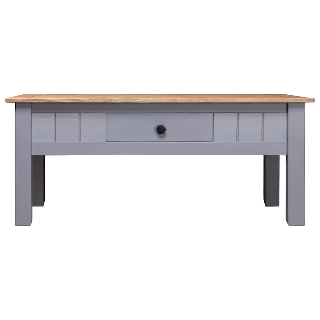 Salontafel Panama Range 100X60X45 Cm Massief Grenenhout Grijs