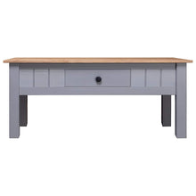 Salontafel Panama Range 100X60X45 Cm Massief Grenenhout Grijs