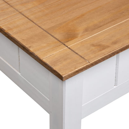 Salontafel Panama Range 00X60X45 Cm Massief Grenenhout Wit