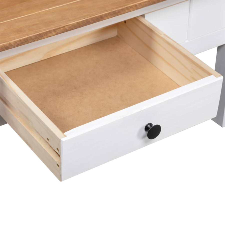 Salontafel Panama Range 00X60X45 Cm Massief Grenenhout Wit