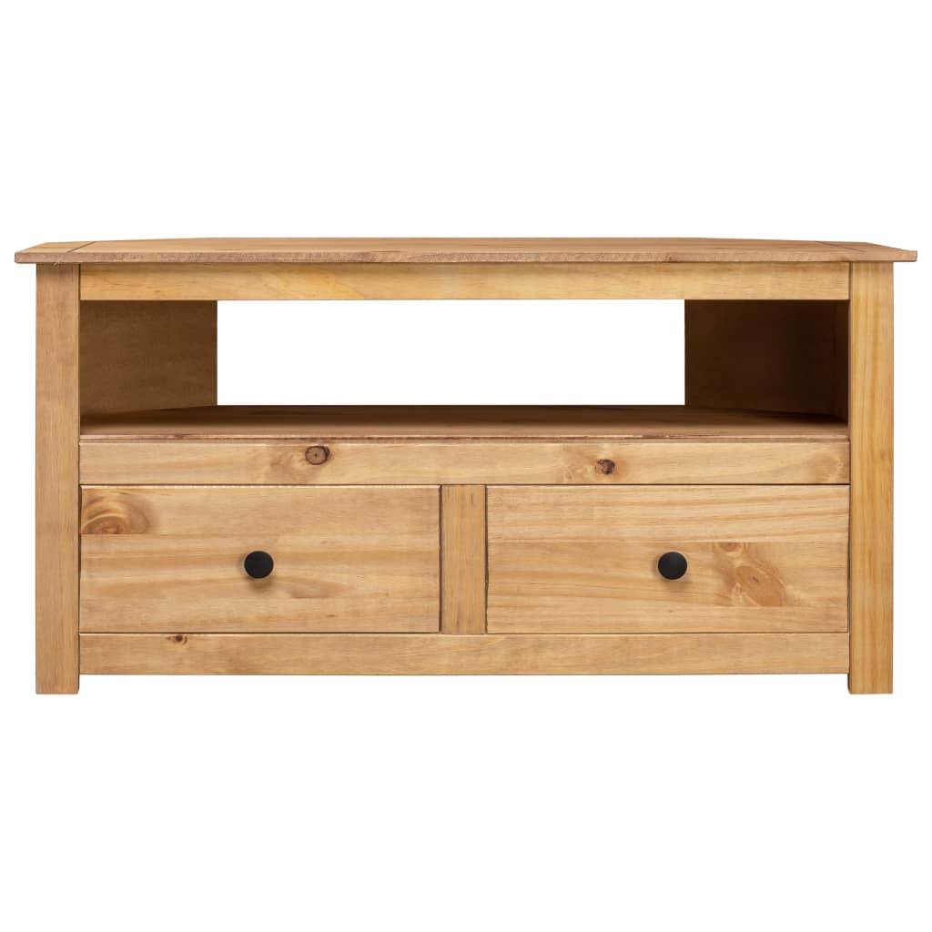 Tv-Hoekkast Panama Range 93X49X49 Cm Massief Grenenhout Bruin