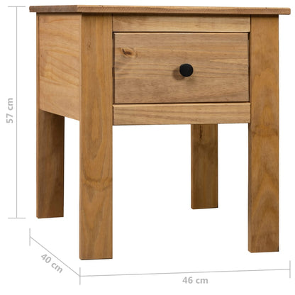 Nachtkastje Panama Range 46X40X57 Cm Grenenhout Bruin